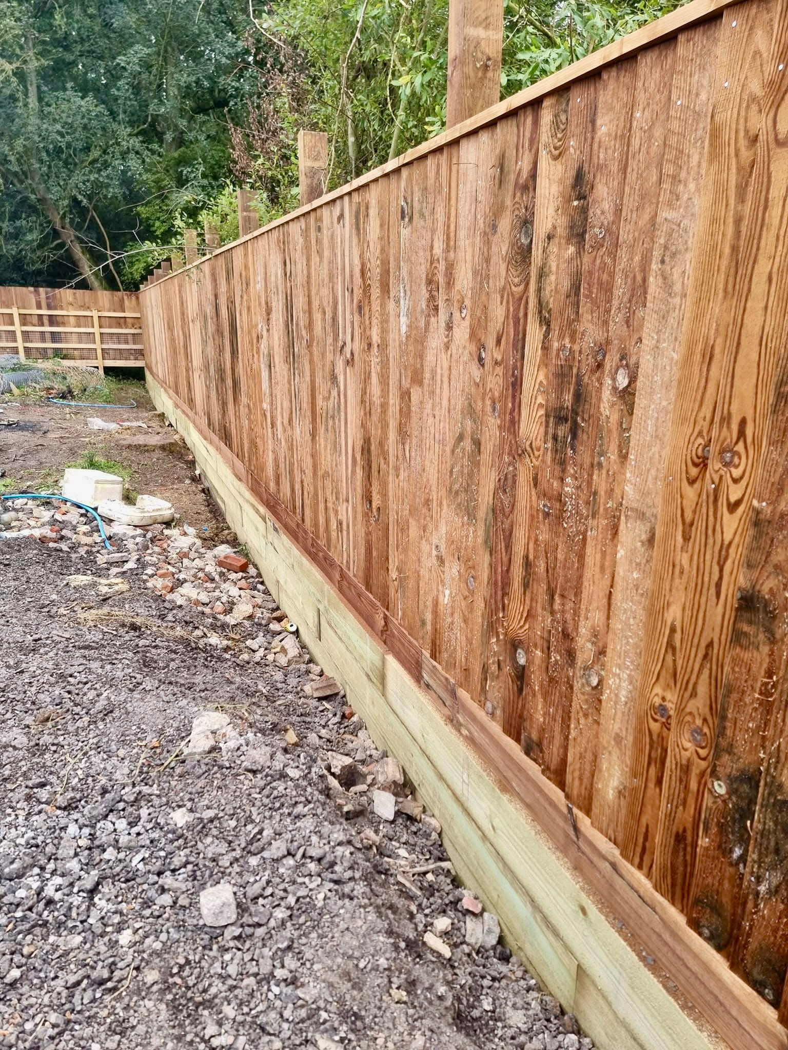 Recent fencing work by LG Fencing UK
